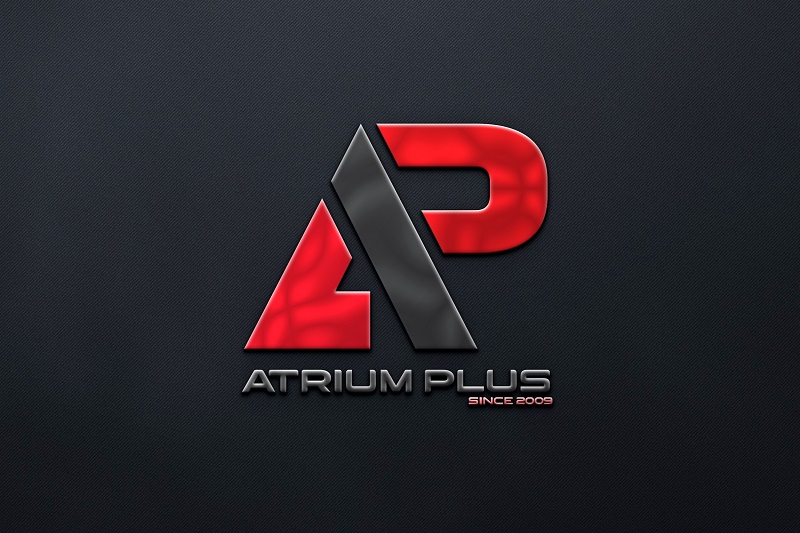 White Logo Mockup on Black Textile