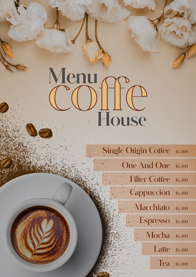 Menu Coffee House Poster2