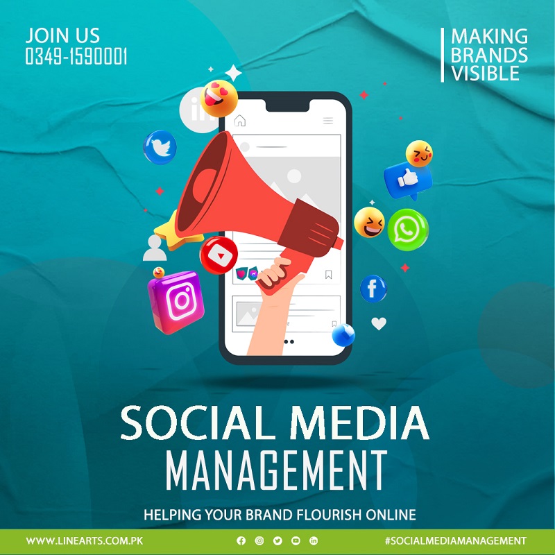 Social Media Managment Poster type22