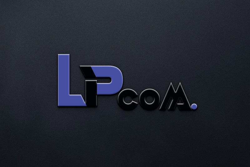 White Logo Mockup on Black Textile